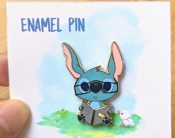 Stitch Enamel Pin  - B Grade - Second Pin