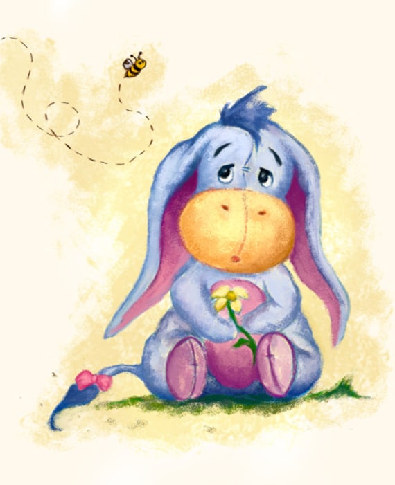 Winnie The Pooh Characters Eeyore Baby