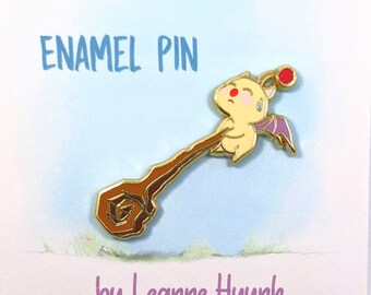 Moogle Enamel Pin