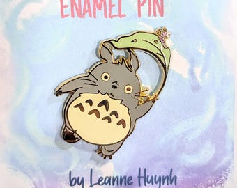 Totoro Gold Enamel Pin
