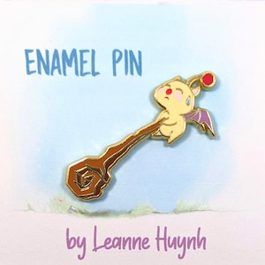 Moogle Enamel Pin