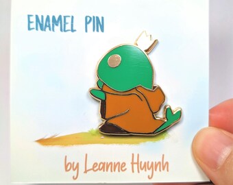 Final Fantasy Tonberry King Gold Enamel Pin