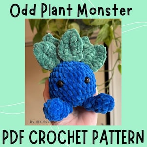 Oddish Plant Crochet Pattern