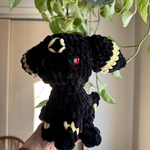 Umbreon Moon puppy plushie
