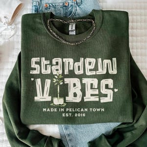 Stardew Valley Sweatshirt: Video Game Inspired