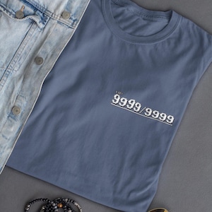 Player Hit Points - Minimal Final Fantasy 7 T-Shirt - HP Status from FF7
