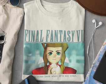 Aerith's Farewell: Final Fantasy VII Tee for True Fans