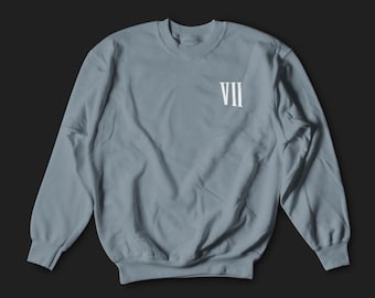 Sudadera minimalista con el logotipo de Final Fantasy VII