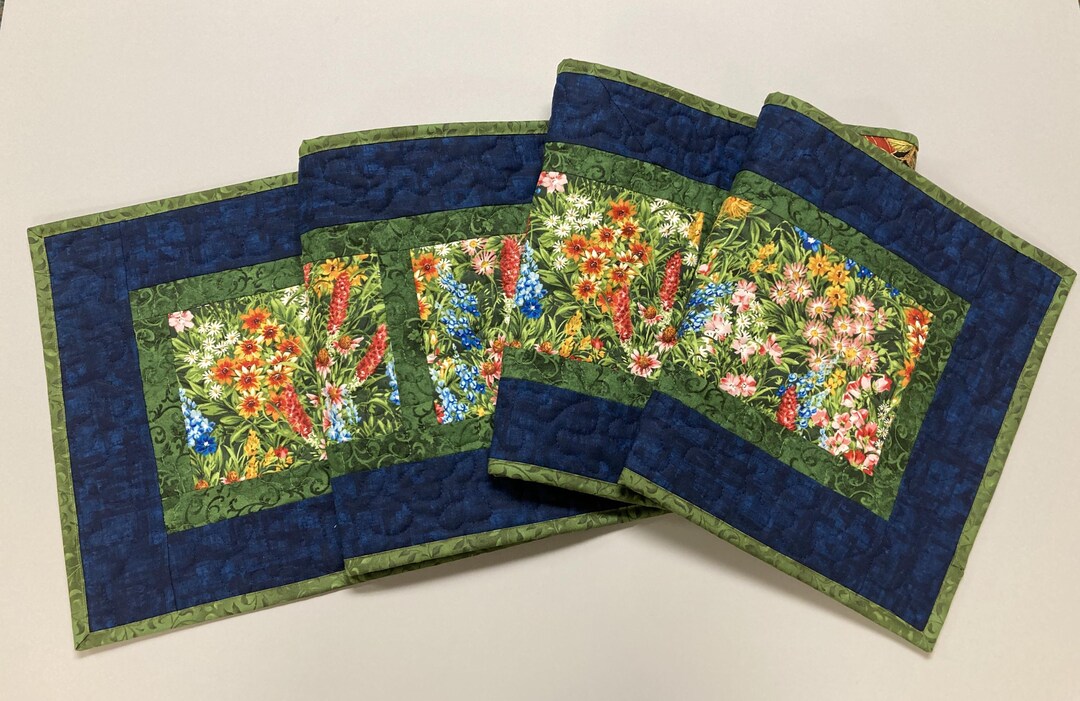 Wildflower Table Quilted Table Runner NCU0DV2005