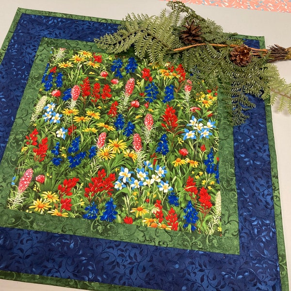 Quilted Table Topper Etsy