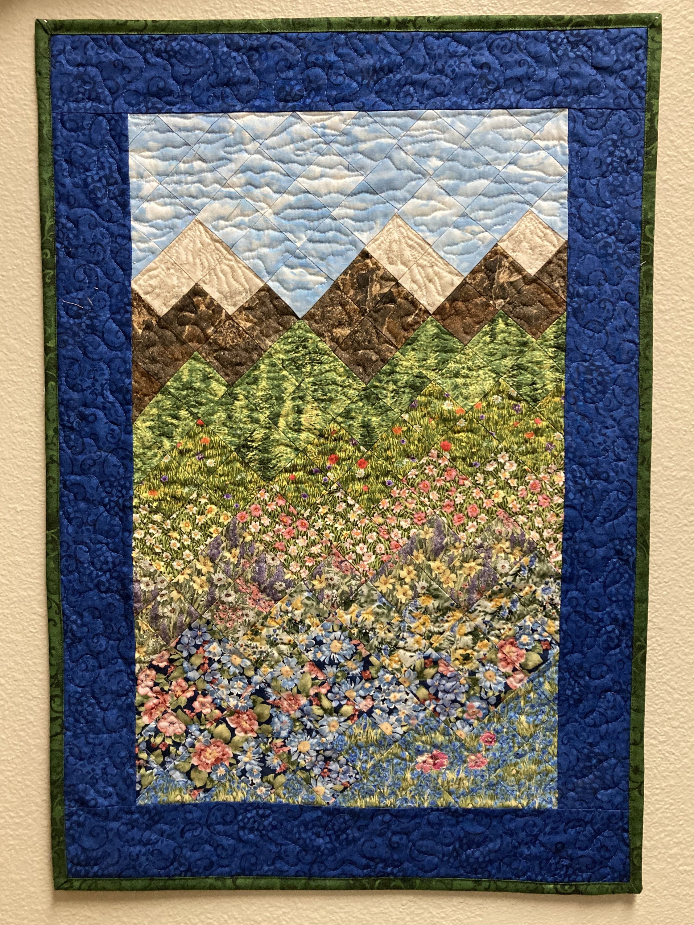 Quilted tapestry sale