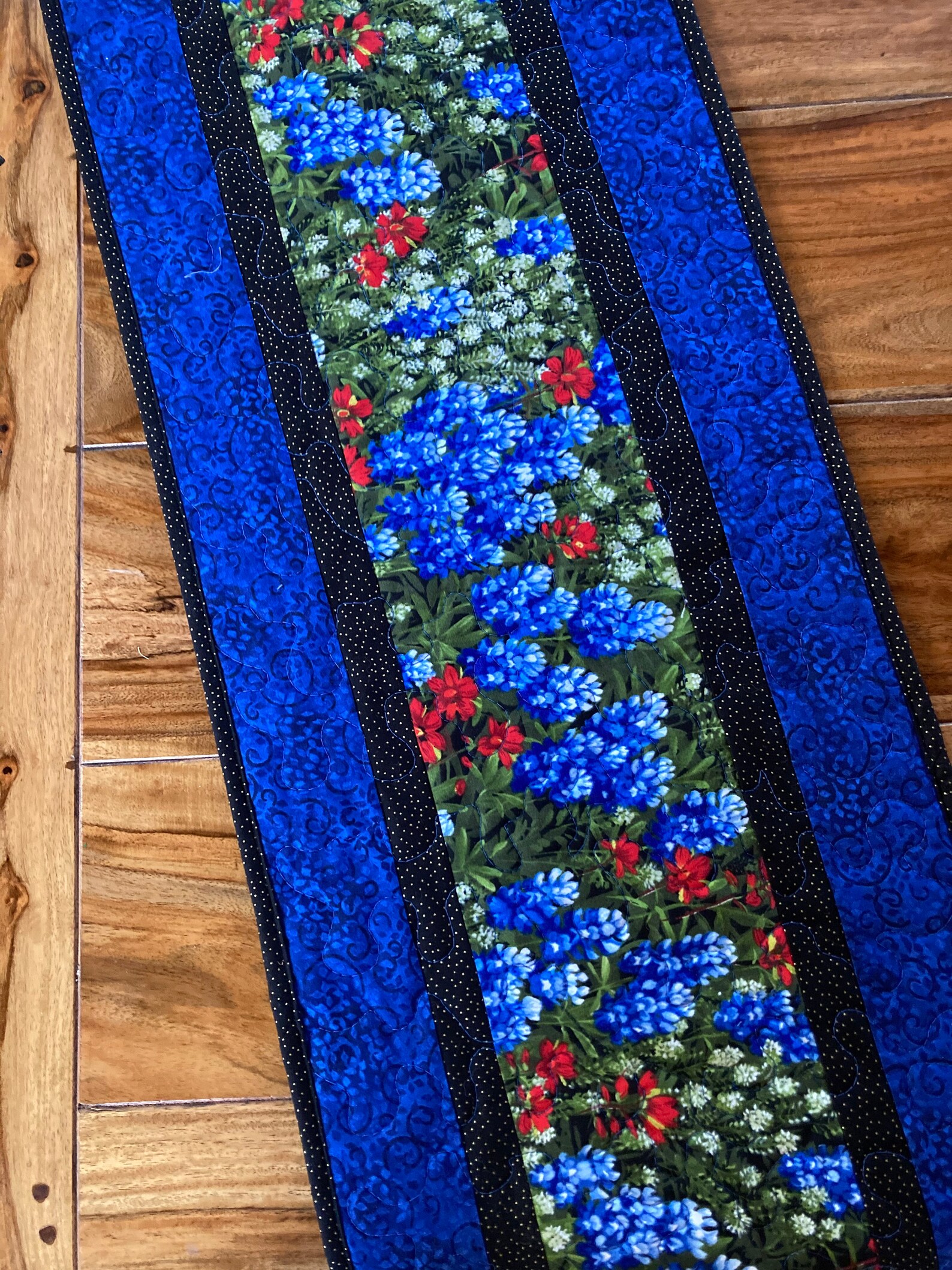 Bluebonnet Home Quilted Table Runner NCU0LDH552