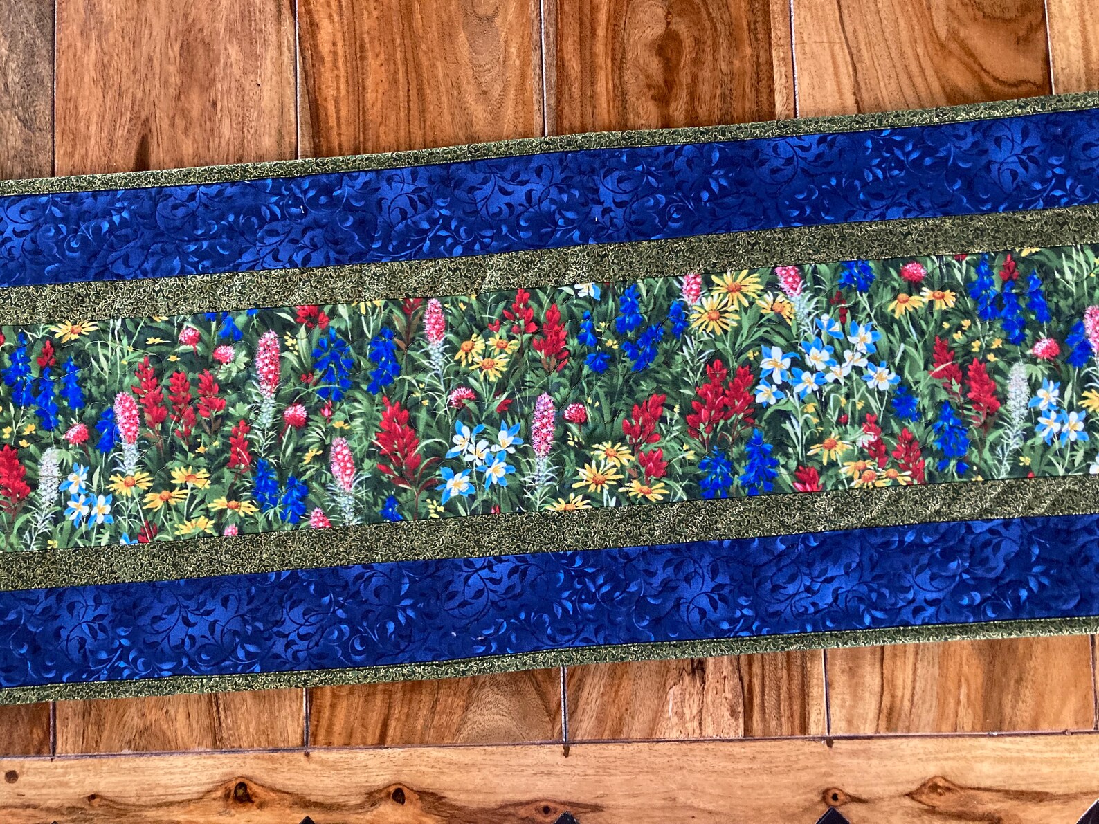 Rustic Texas Quilted Table Runner NCU0LDH549