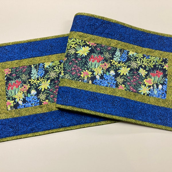 Quilted Table Runner Etsy