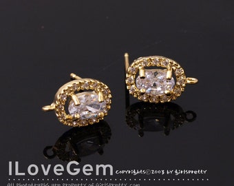 925 Argent Sterling Plaqué Or 1 mm Multicolor Cz Love Collier 16.5/"