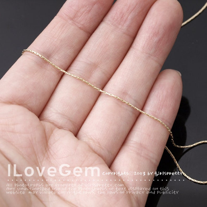 2pcs 18 inch and extender 2 inch NP-1571 Chain Rhodium plated 235 PNR chain Snake chain 0.8mm