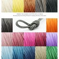 1mm Waxed Cotton Cord, 17 Colors, Beading Macrame String Thread For Jewelry Making Necklace Bracelet
