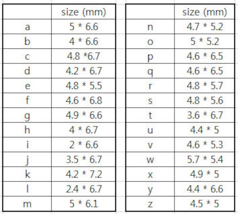 s 2pcs Sideways initial necklace Personalized Necklace Small Letter Alphabet letters Beads Alphabet NP-1478 Matt Rhodium initial