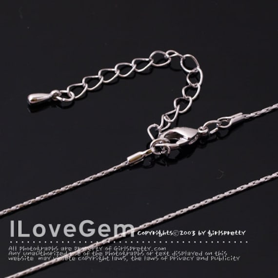 Nickel FREE// 235 PNR Necklace Chain, NEC-235PNR, Nickel Free