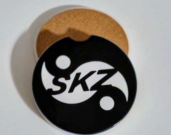 Stray Kids Car Coasters: Karma Themed