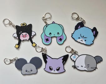 Xdinary Monsters 3d Printed Keychains