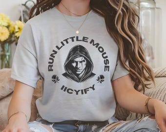 Haunting Adeline Run Little Mouse Graphic T-shirt Zade Meadows Tee Dark Romance Lover Book Club IICYIFY Smut Reader Shirt Bookish Gift