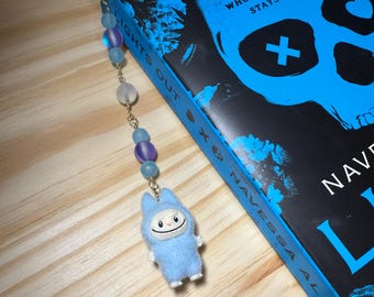 Labubu Beaded Bookmark Hook: Handmade Monster Book Accessory