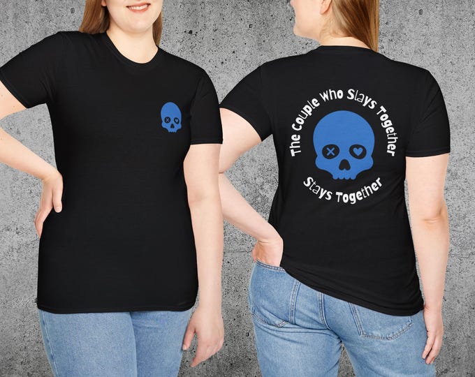 Lights Out T-Shirt, Couple Who Slays Together Tee, Josh Hammond Merch, Faceless Man Shirt, Navessa Allen Dark Romance Apparel, Bookish Gift