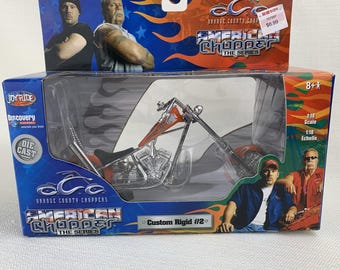 2004 Orange County Choppers American Chopper 1:18 Scale Custom Rigid #2 Bike