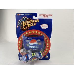 Jeff Gordon #24 Pepsi 2002 Monte Carlo Winners Circle 1/64 Scale Diecast W/ Hood
