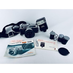 YASHICA Electro 35 ジャンク品 ストラップ付 Yashica Electro 35 Gx - Etsy