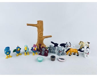 Vintage Jasman My Precious Pets Lot 1990s Birds, Cats, Horses, Monkeys, Dogs