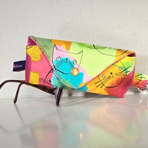 NEW Glasses case/Cat Eyeglasses case/Cat sunglasses case/Cat reading glasses case/for cat lovers