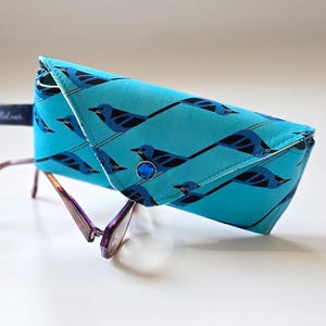 Handmade Eyeglass Case - Charley Harper - Suitable for Sunglasses and Reading Glasses