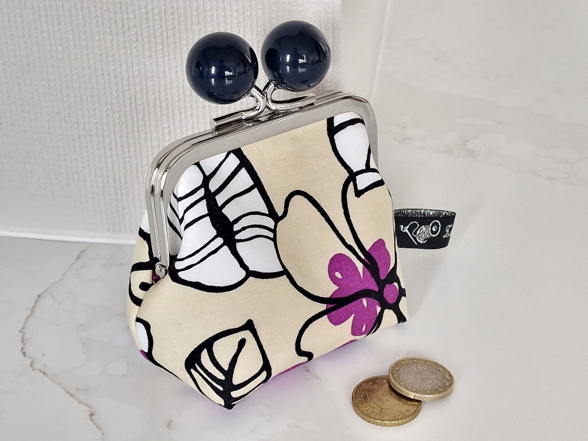 Vera Bradley Kisslock slilkymaterial Contact Lipstick