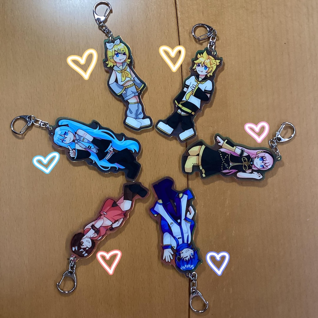 Voco Key Chain VOCALOID 10cm Keychain - Etsy
