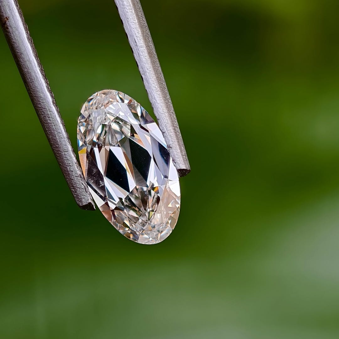 Modified Oval Cut Lab Grown Diamond | 0.92CT VS1/F Lab Diamond for ...