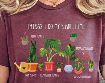 Plant Shirt, Gifts For Mom, Garden Gift, Plant Mom Gift, Botanical Shirt, Gardening Shirt, Plant Lover Shirt, Plant Lady Shirt, Plant Lover