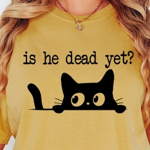 Comfort Colors Cat Anti Trump Shirt: Political Humor Tee