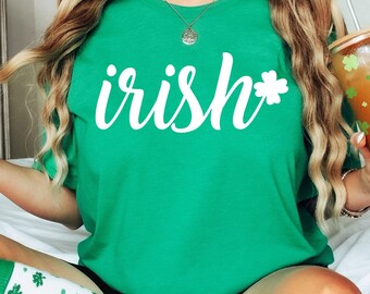 Irish Shirt, St. Patrick's Day Shirt, St. Patrick's Day T-Shirt for Women, St. Patrick's Shirt for Men, Luck of the Irish, Shamrock Shirt