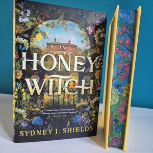 The Honey Witch hand painted edges