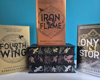 Fourth Wing + Iron Flame + Onyx Storm Korean Limited Edition Book