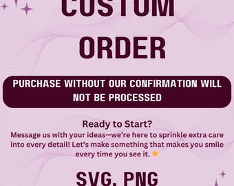 Custom SVG, Custom PNG, Personalized SVG, Custom Cricut File, Custom design listing, Create Your Own Design,  Custom vector files, Custom.