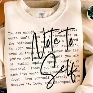 Note To Self Png, Motivational Sublimation, Mental Health png, Positive Inspirational Quotes, Dear Person Behind Me, Love yourself