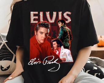 Elvis Presley Comfort colors Shirt, Elvis Presley Gift For Fan, Elvis Presley Merch, Gift for Elvis Fan, Elvis Presley Lovers, King Of Rock