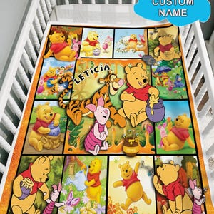 Winnie Puuh-Decke: Fleece, Sherpa oder Velveteen