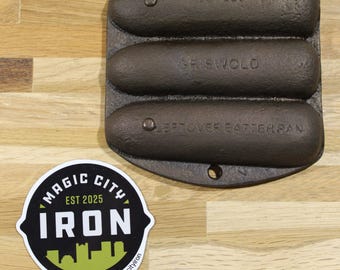 Griswold Corn Stick Leftover Batter Pan Pattern No. 263