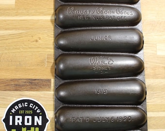 Wagner Ware Sidney -O- Krusty Korn Kobs Junior Corn Stick Pan