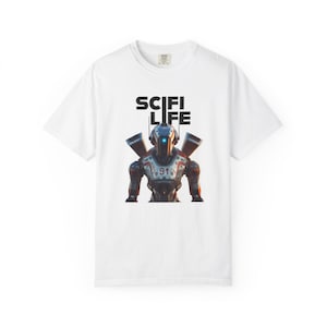 Sci-Fi Life Unisex T-shirt | Futuristic Robot Theme | Science Fiction Shirt | Unisex Fit