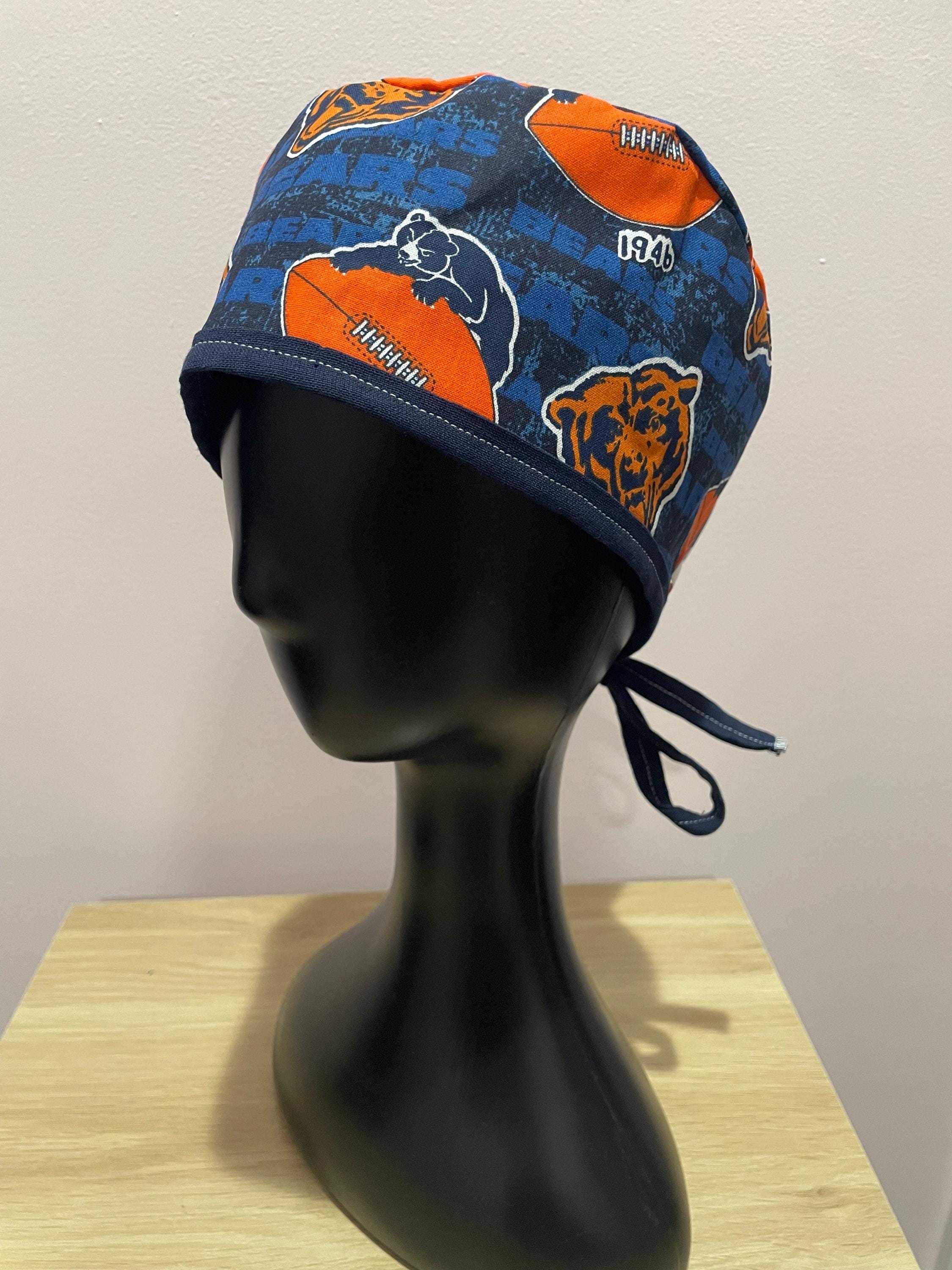 Women's Working Scrub Cap With Adjustable Elastic Tie-Back